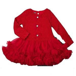 Nannette Sparkle Girls Tulle Dress